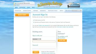 
                            8. Account Sign In - Steamship Authority