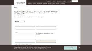 
                            1. Account | Steigenberger Hotels & Resorts - steigenberger.com