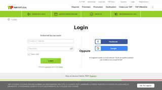 
                            8. Account TAP - Login | TAP Air Portugal