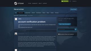 
                            5. account verification problem :: Neverwinter General Discussions