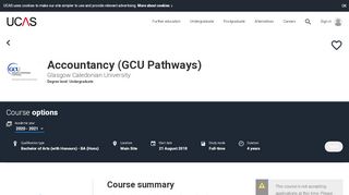 
                            8. Accountancy (GCU Pathways) at Glasgow Caledonian ...