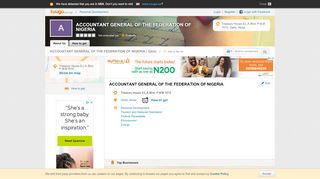 
                            6. • ACCOUNTANT GENERAL OF THE FEDERATION OF NIGERIA ...
