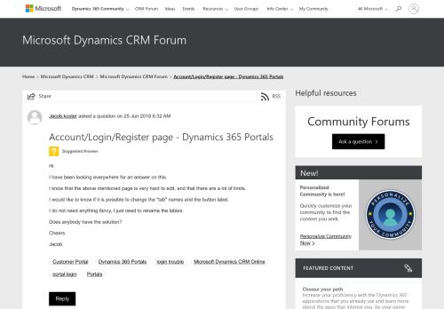 
                            7. Account/Login/Register page - Dynamics 365 Portals - Microsoft ...