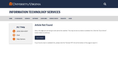 
                            2. Accounts & Access Home - University Of Virginia