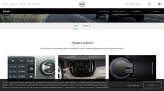 
                            2. Accounts and Login | Volvo Cars