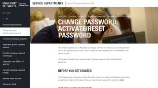 
                            6. Accounts and passwords | Change password, activate/reset ...