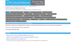 
                            12. Accounts & EZ Proxy Login - CUNY School of Medicine - LibGuides at ...