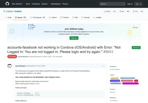 
                            6. accounts-facebook not working in Cordova (iOS/Android) with Error ...