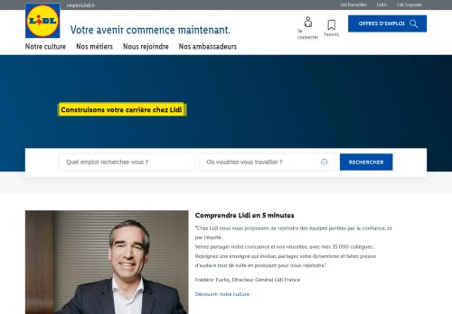 
                            1. Accueil Emplois et Carrières - Lidl France