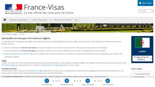 
                            7. Accueil FV | Algérie - France-Visas