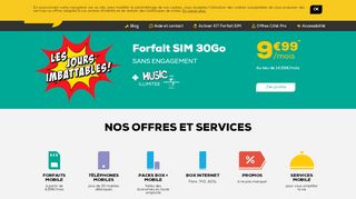 
                            8. Accueil mobile - La Poste Mobile