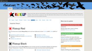 
                            5. Accueil - riseup.net