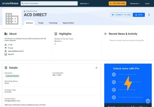 
                            10. ACD DIRECT | Crunchbase