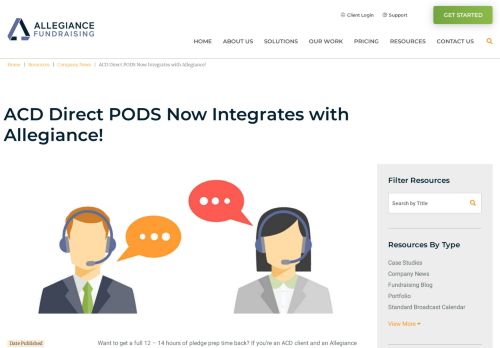 
                            7. ACD Direct PODS Now Integrates with Allegiance! | Allegiance ...