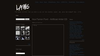 
                            8. Ace Farren Ford - Artificial Artist CD | lafms