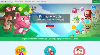 
                            12. ACE-Learning | Singapore Math E-Learning (PSLE, GCE O Level ...