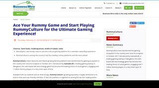 
                            2. Ace Your Rummy Game and Start Playing RummyCulture for the ...