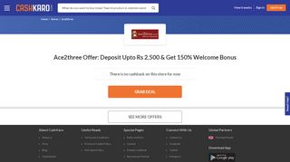 
                            9. Ace2Three Offers, Promo Codes: Rs 1700 Bonus Code Coupons | Feb ...