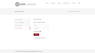 
                            13. ACEA – Partner Support