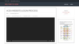 
                            7. acea-website-login-process – Welcome to ACEA!