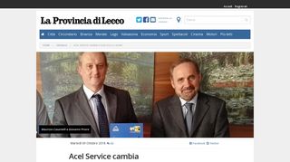 
                            11. Acel Service cambia e non solo il nome - Lecco città Lecco