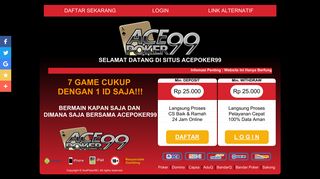 
                            8. AcePoker99 | Daftar AcePoker99 | Login AcePoker99 | Ace Poker99