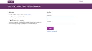 
                            4. ACER - Australian Council for Educational Research