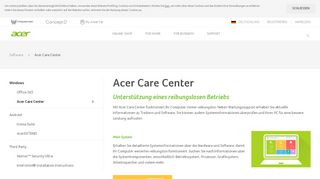 
                            1. Acer Care Center