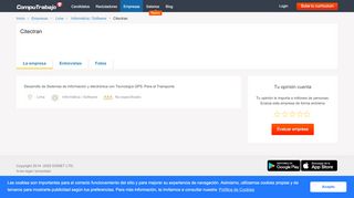 
                            5. Acerca de Citectran - CompuTrabajo Perú