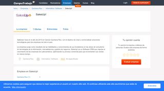 
                            6. Acerca de SalesUp! - CompuTrabajo México