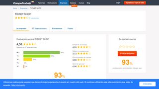 
                            11. Acerca de TICKET SHOP - CompuTrabajo Colombia