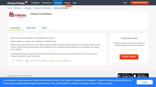 
                            7. Acerca de Urbania Inmobiliaria - CompuTrabajo Perú