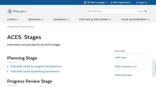 
                            10. ACES: Stages | Mass.gov