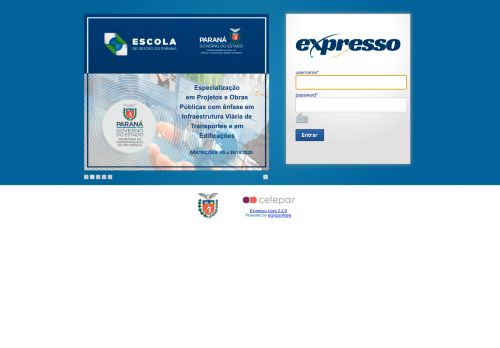 
                            7. Acessar Expresso - expresso.pr.gov.br