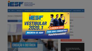 
                            9. Acesse o Ambiente Virtual de Aprendizagem (AVA) – IESFMA