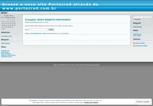 
                            12. Acesse o novo site Portocred através do www.portocred.com.br
