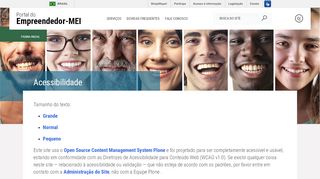 
                            3. Acessibilidade - Portal do Empreendedor - MEI