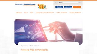 
                            12. Acesso à Área do Participante | Fundação Itaú Unibanco