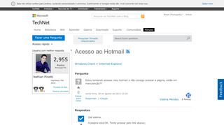 
                            3. Acesso ao Hotmail - Microsoft