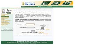 
                            2. Acesso ao Sistema - NFS-e - Nota Fiscal de Serviços Eletrônica ...