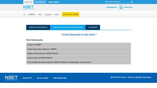 
                            8. Acesso bloqueado no now online - Ajuda Site Oficial da NET