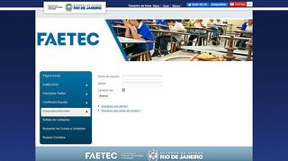 
                            1. Acesso - Faetec