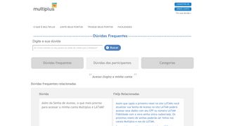 
                            5. Acesso (login) a minha conta - Multiplus Fidelidade