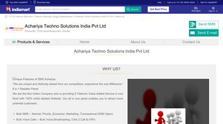 
                            11. Achariya Techno Solutions India Pvt Ltd - Why Us? - IndiaMART