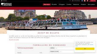 
                            4. Achat de billets | Bateaux Mouches®