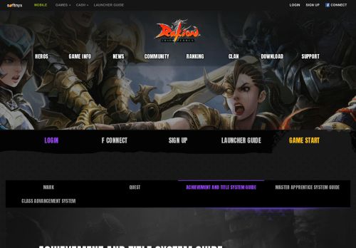 
                            5. Achievement and Title System Guide - Rakion - Softnyx