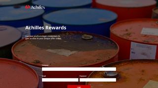
                            12. Achilles Rewards - Login - Salesfusion