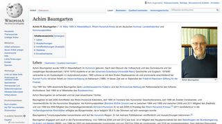 
                            6. Achim Baumgarten – Wikipedia