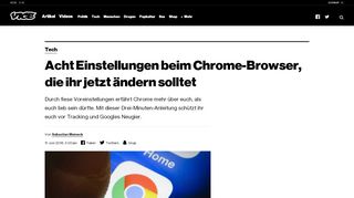 
                            6. Acht Einstellungen beim Chrome-Browser, die ihr jetzt ändern solltet ...