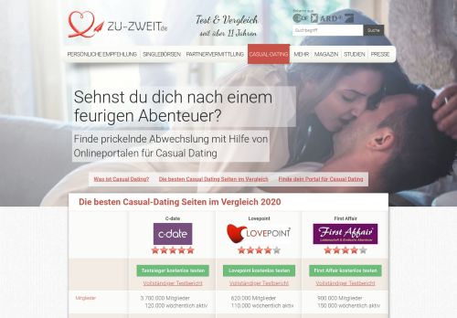 Achtung: Das sind die besten Casual-Dating Portale 2019 - ZU-ZWEIT ...
